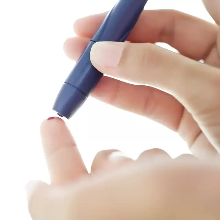 Blood barrier to measure sugar with diabetes